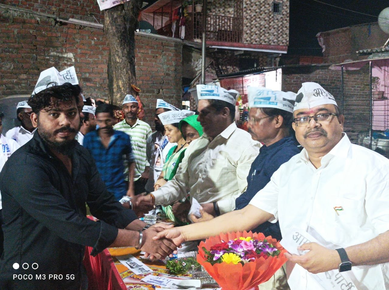 Saptahik Kokan Samana | दिघा प्रभाग २ , संतोष नगर येथे आप नवी मुंबईच्या १० व्या...