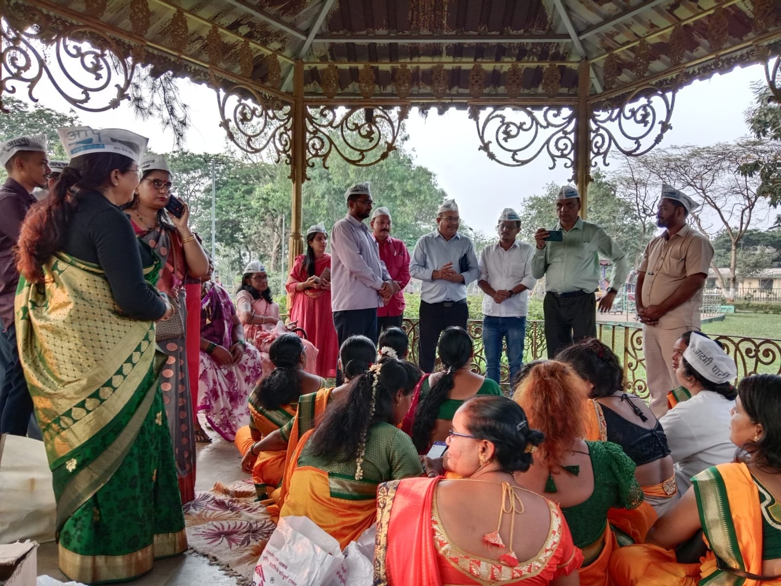 Saptahik Kokan Samana | तुर्भे स्टोअरचे शंकर पडुळकर यांचा आम आदमी पार्टीमध्ये...